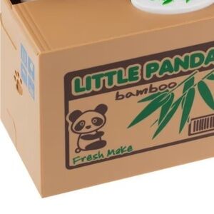 Little Panda Bamboo Box And little Kitty Orange Box
